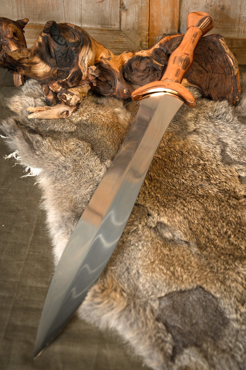 Spada spartana Lakonia, semi-affilata