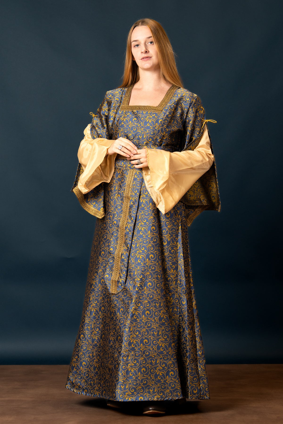 Aquitania bliaut - blauw
