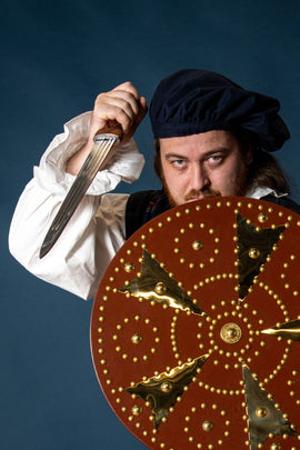 Baret Stefan wolmix, blauw