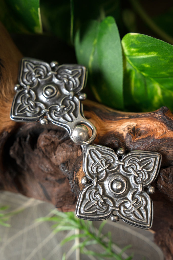 Rusvik Kaftan clasp, silvered, zamak