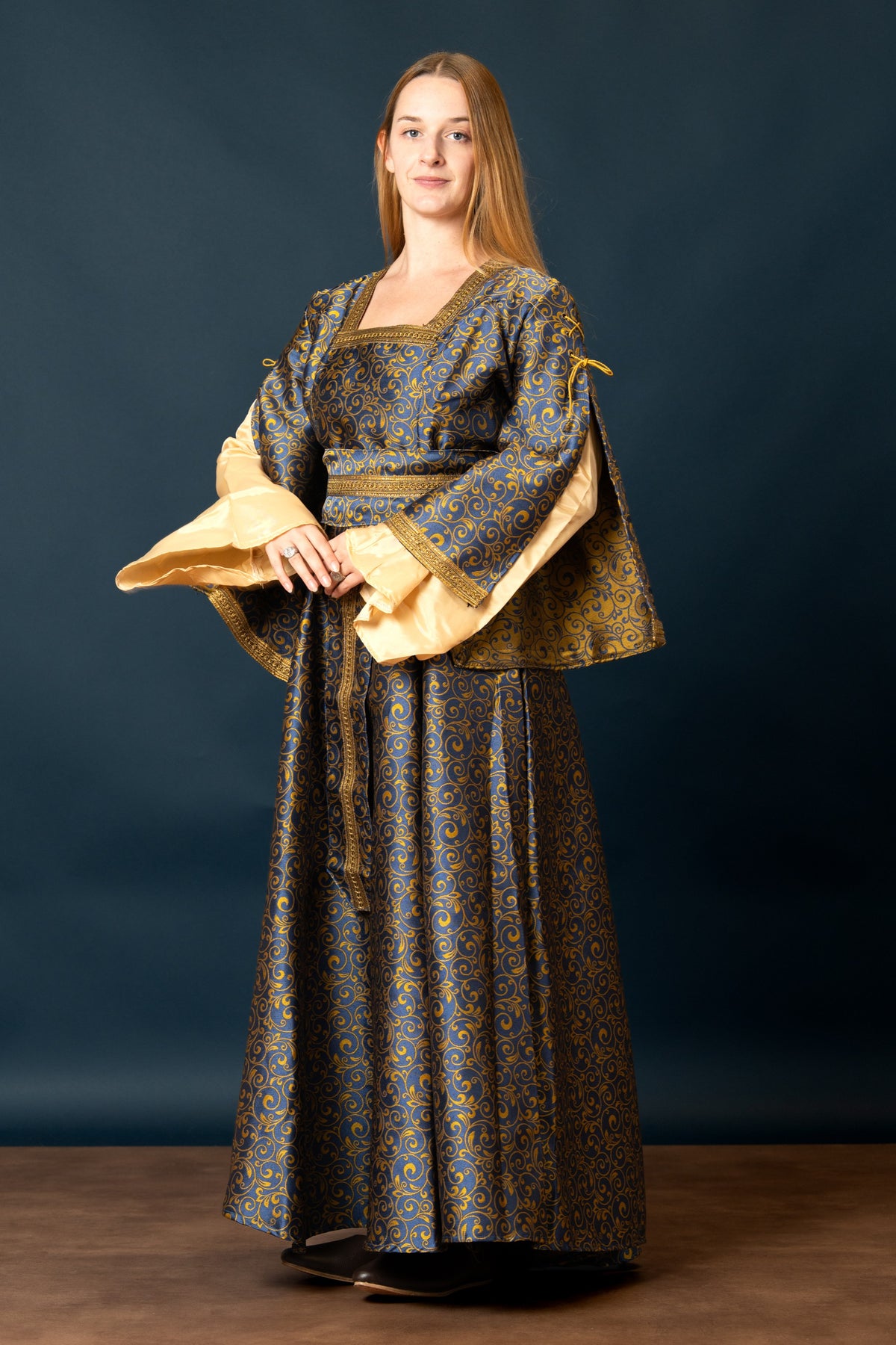 Aquitania bliaut - blauw