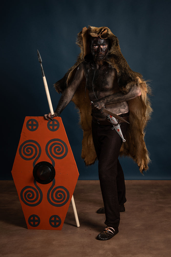 Romersk pugio Teutoburger Skov, semi-skarpt