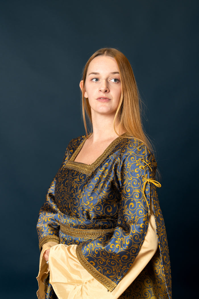 Aquitania bliaut - blauw