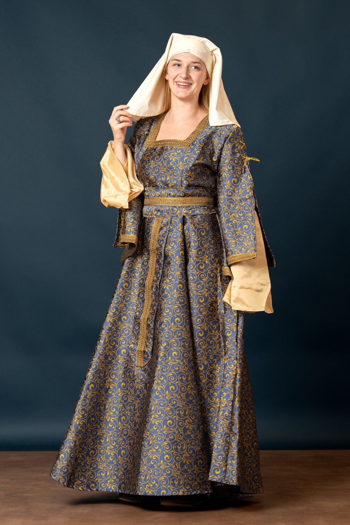 Aquitania bliaut - blauw