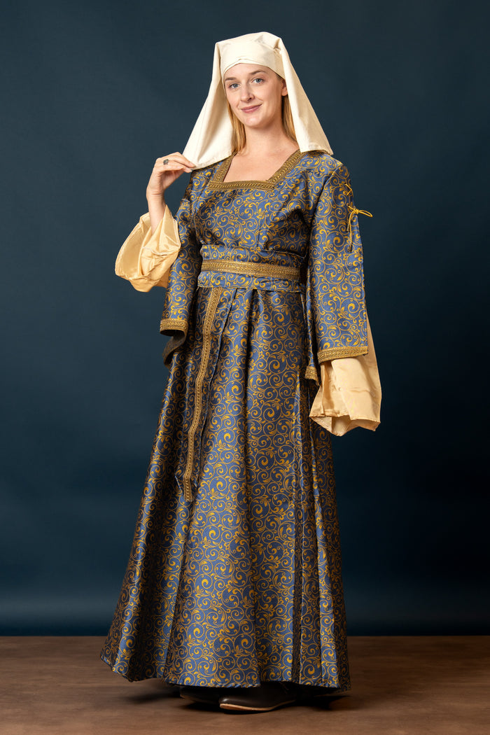 Aquitania bliaut - blauw