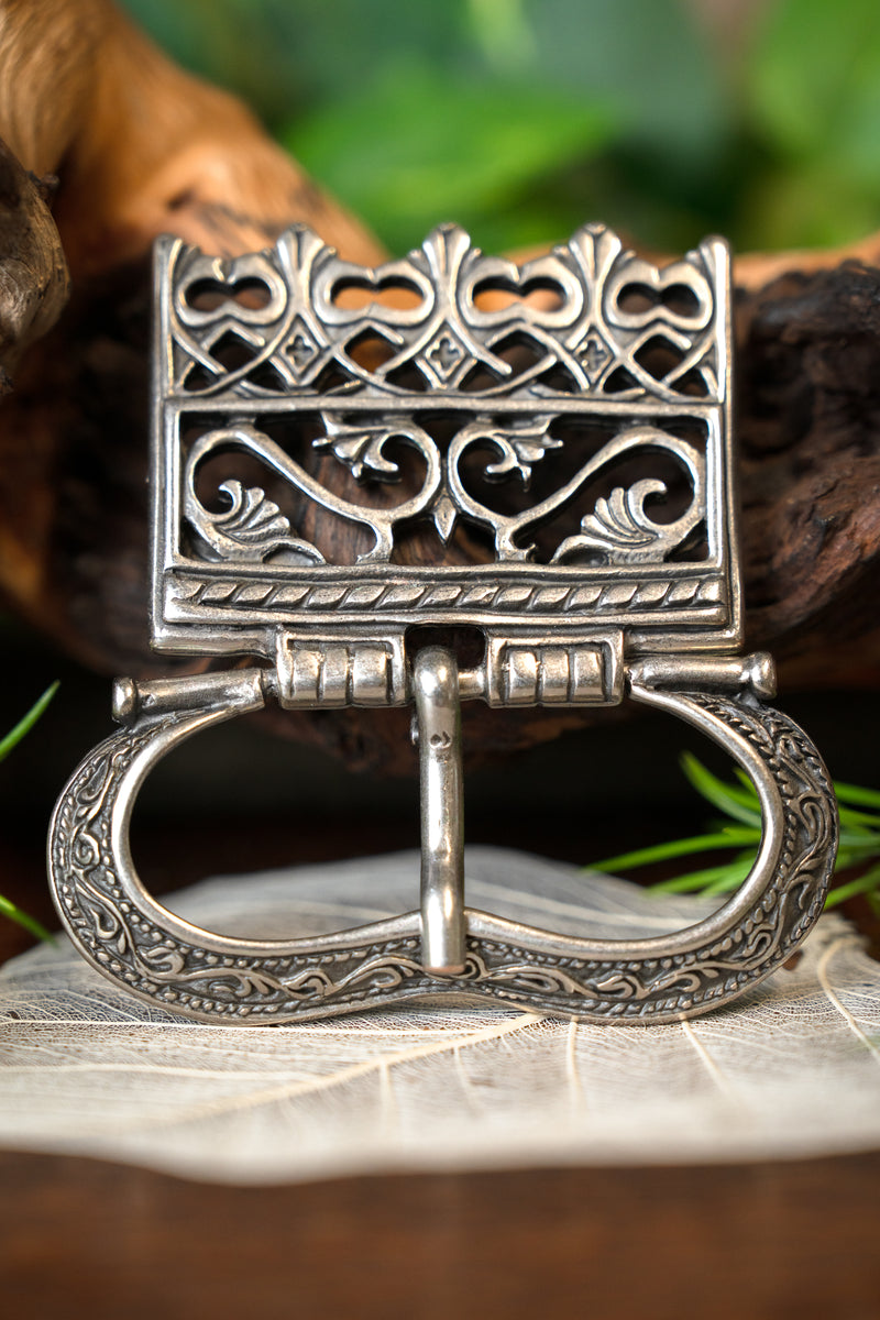 Schnalle Rogier van der Weyden, versilbert