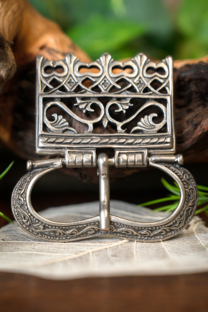 Spänne Rogier van der Weyden, försilvrad