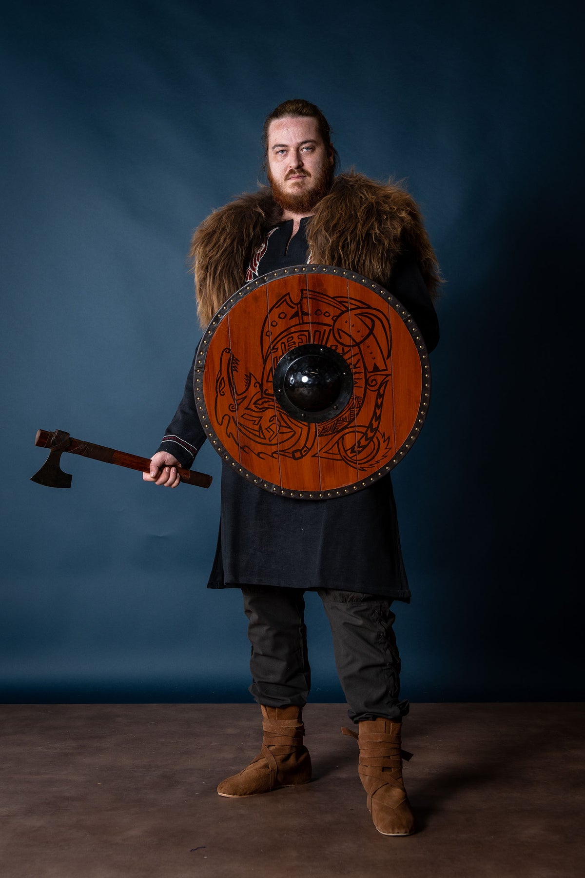 Vikingskjold drage, 60 cm