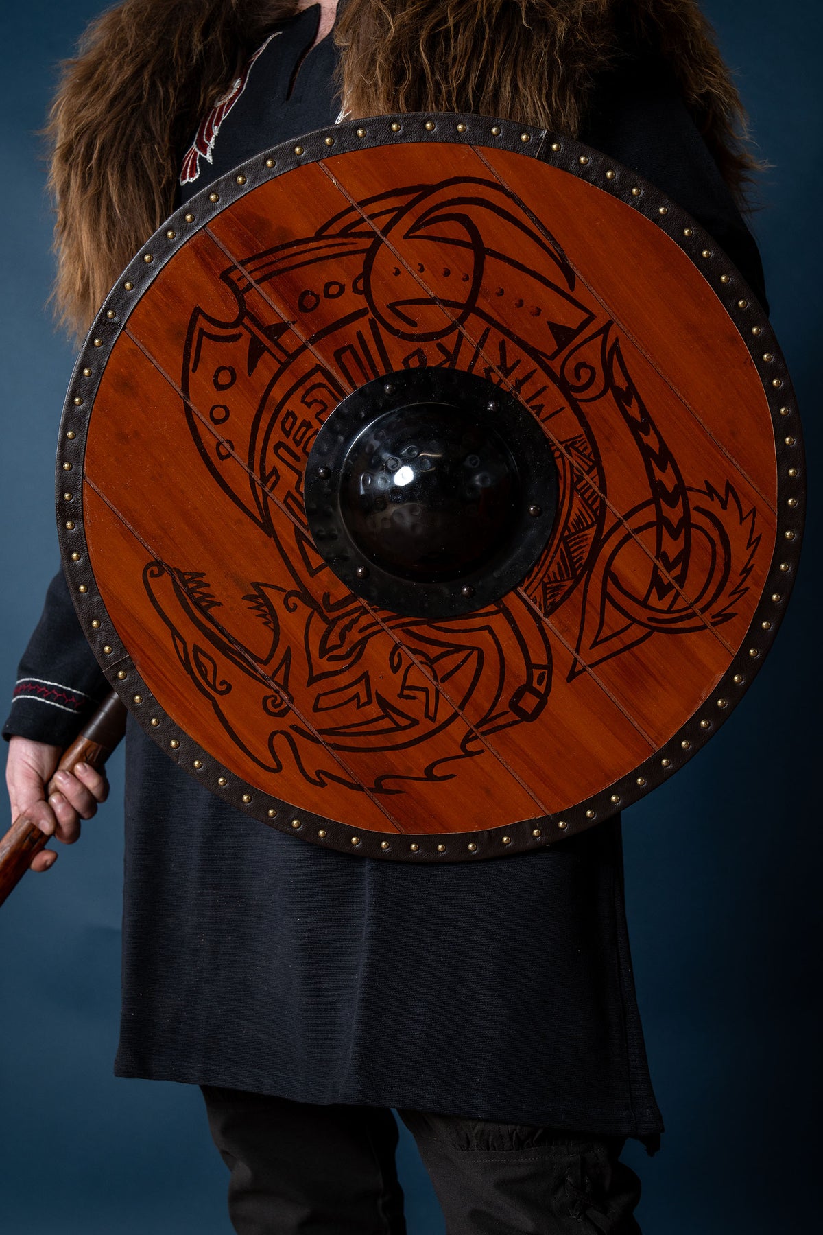 Vikingskjold drage, 60 cm