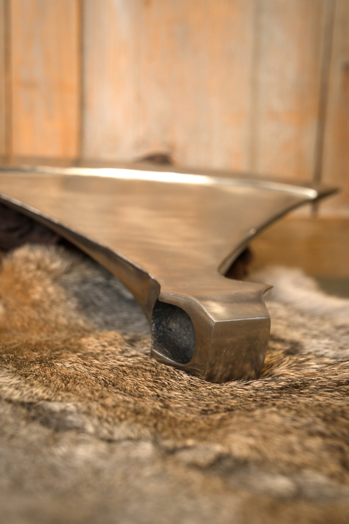 Langeid yxhuvud, typ M, halvvass