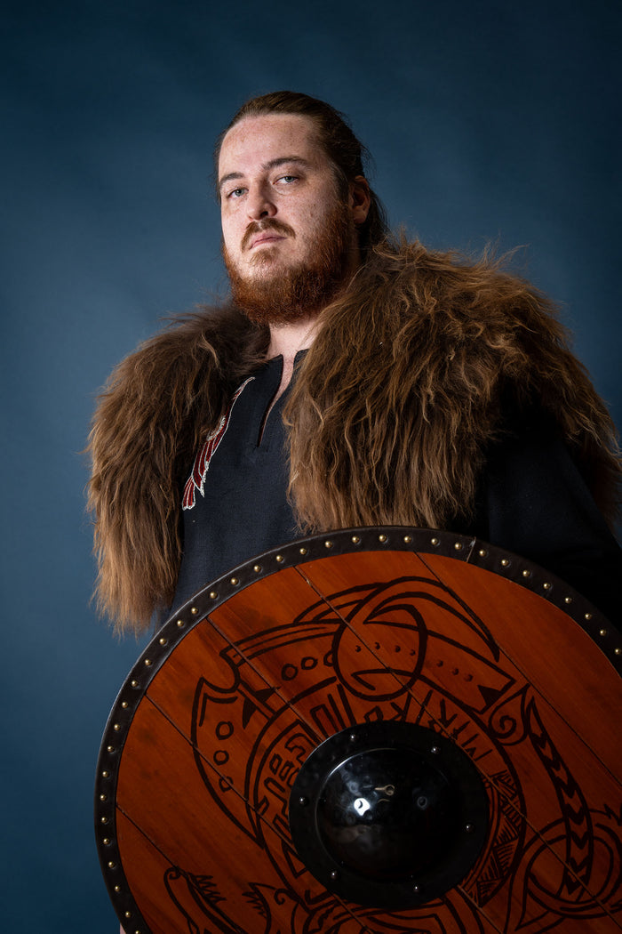 Fåreskind til skuldre Ragnar, brun