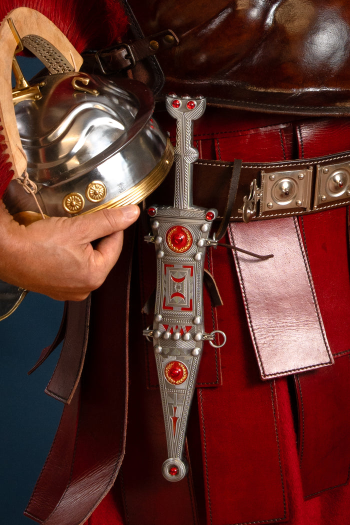 Romersk pugio Teutoburger Skov, semi-skarpt