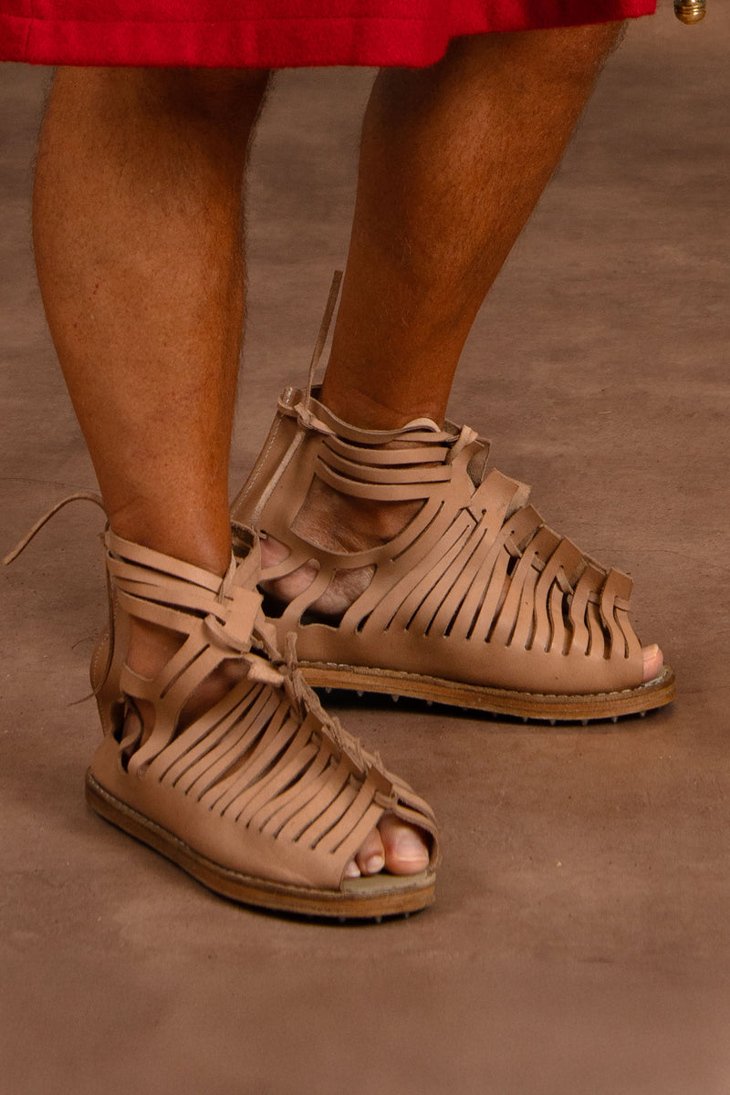 Caligae Minerva, romain, naturel