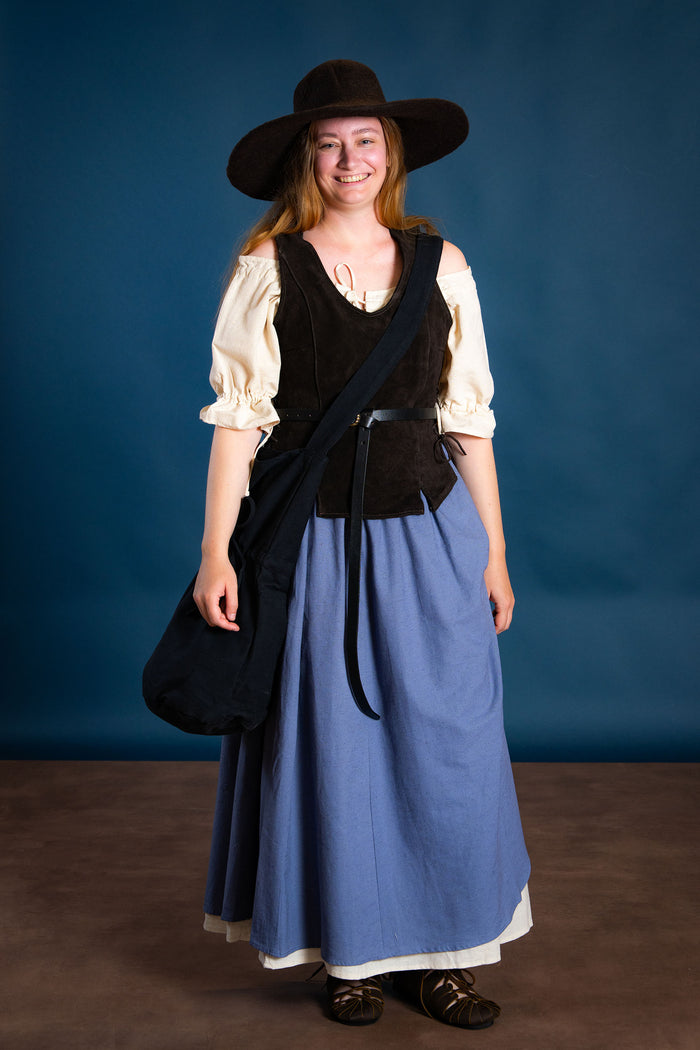 Hatt Guthrie, brun, ullfilt