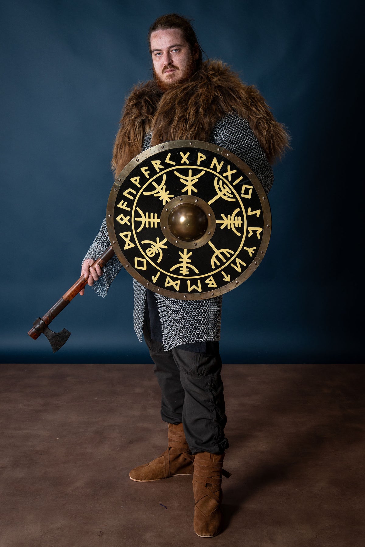 Viking shield Vegvisir