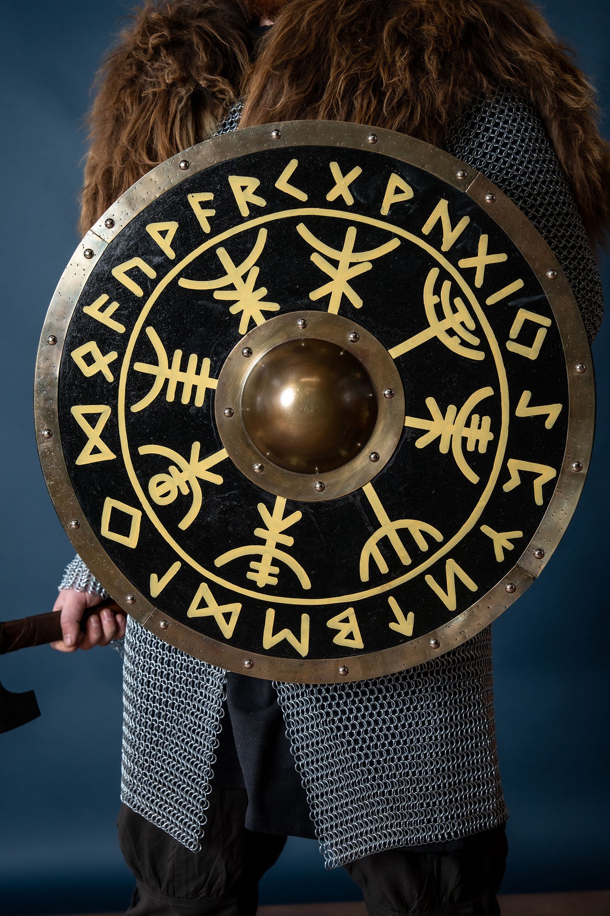 Viking shield Vegvisir