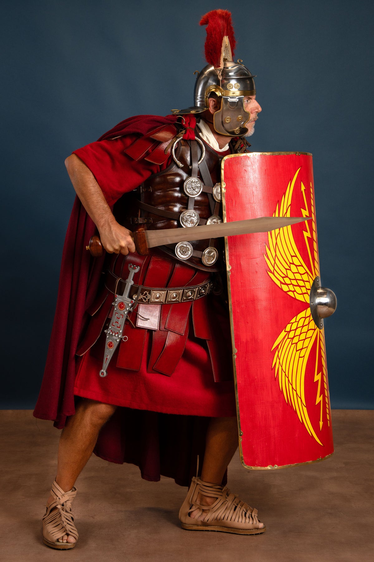 Caligae Minerva, romerske, natur