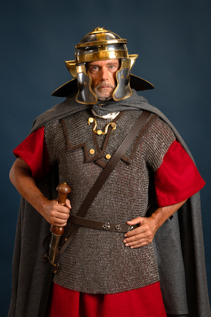 Lorica hamata, mixed rings, 6 mm