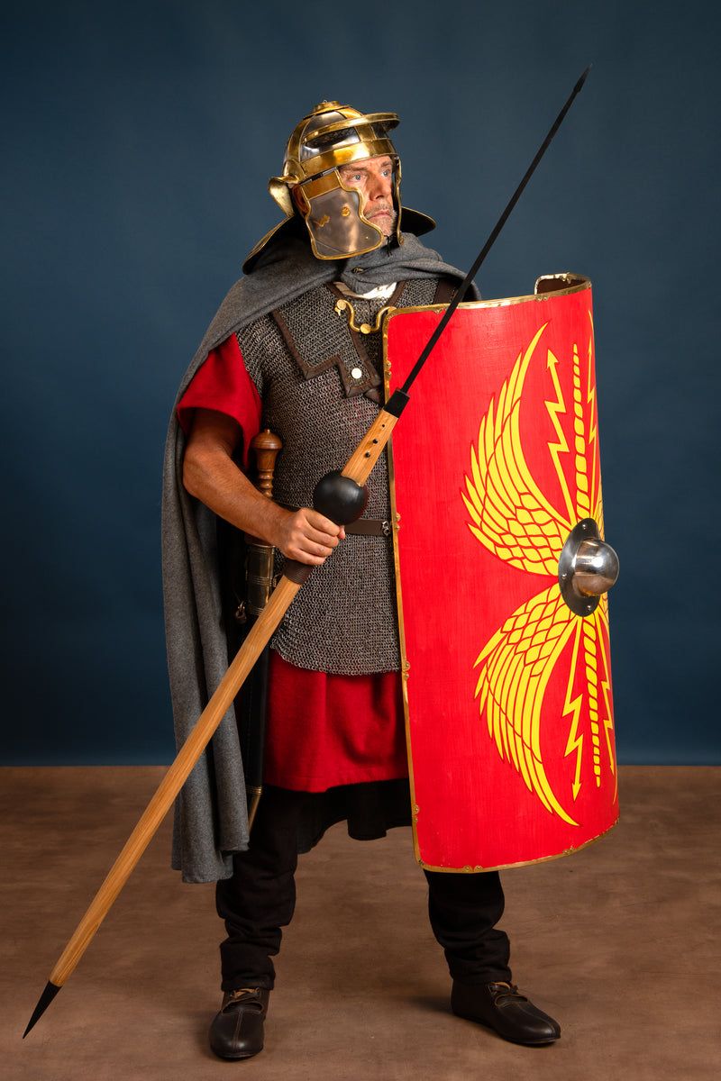 Pilum romain traditionnel, semi-tranchant