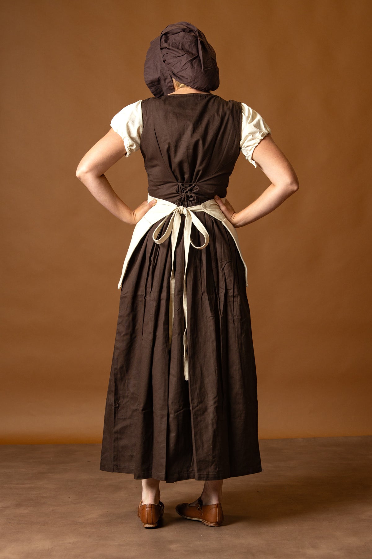 Apron Nele, white