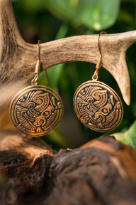 Viking øreringer Birka, bronse