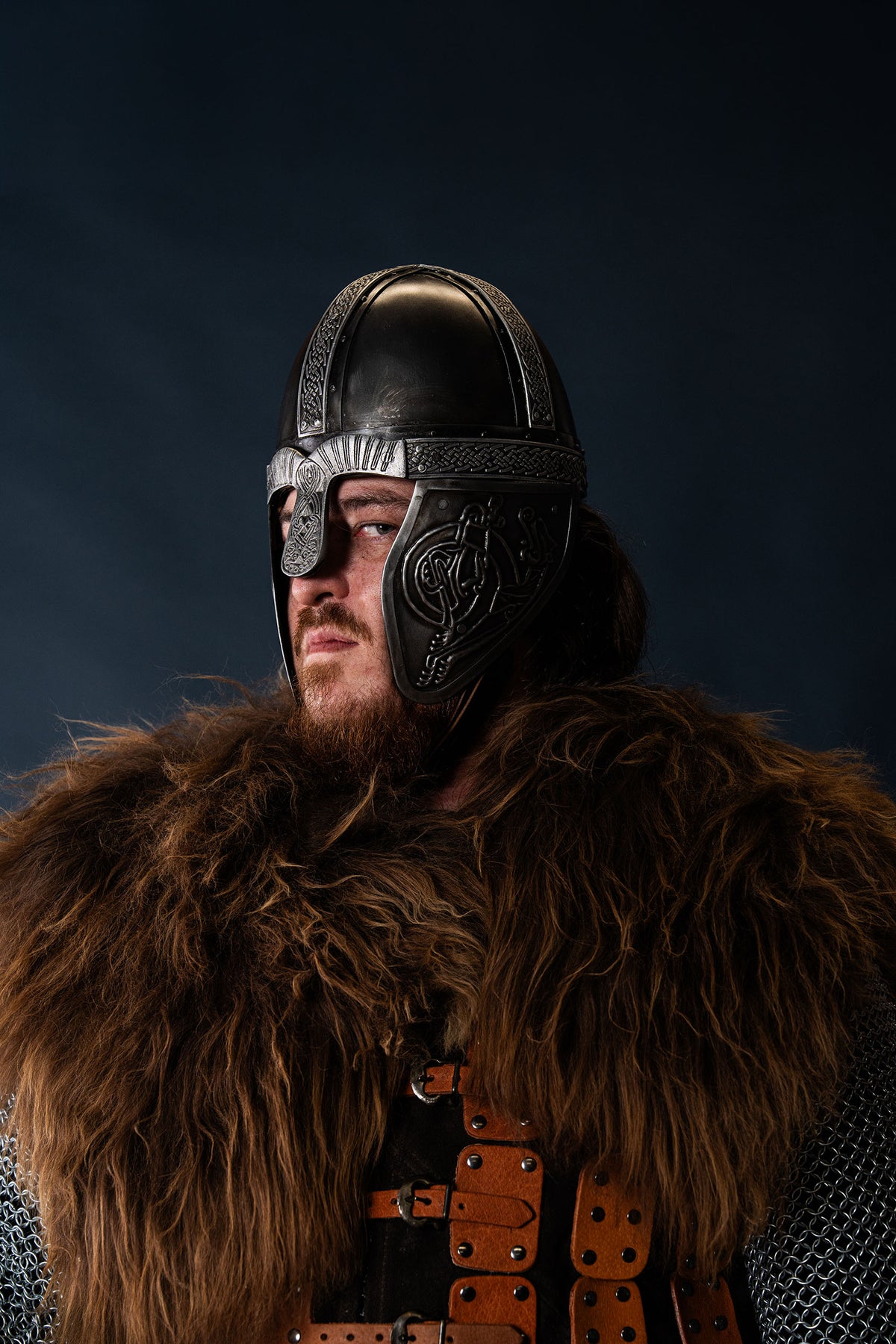 Fåreskind til skuldre Ragnar, brun