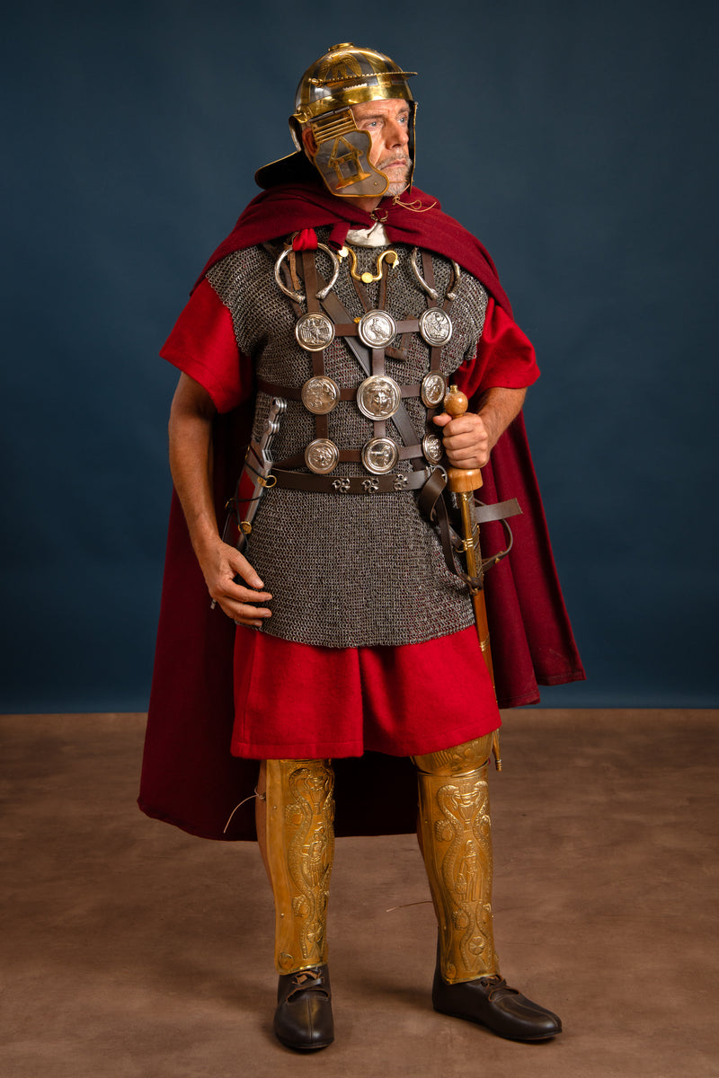 Imperial Italic galea D, Moguntiacum, Weisenau, 1.3 mm