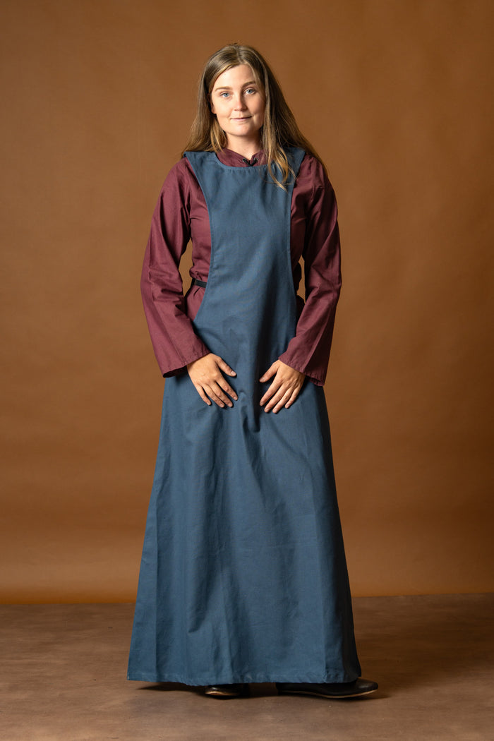 Maritos suknelė, lengvas medvilnė, bordo
