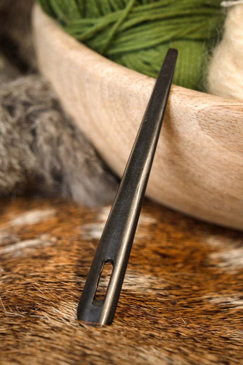 Nadelbindennadel aus Horn