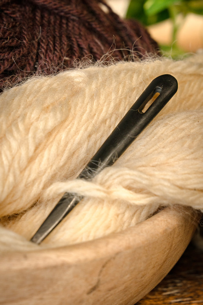 Ago per naalbinding in corno