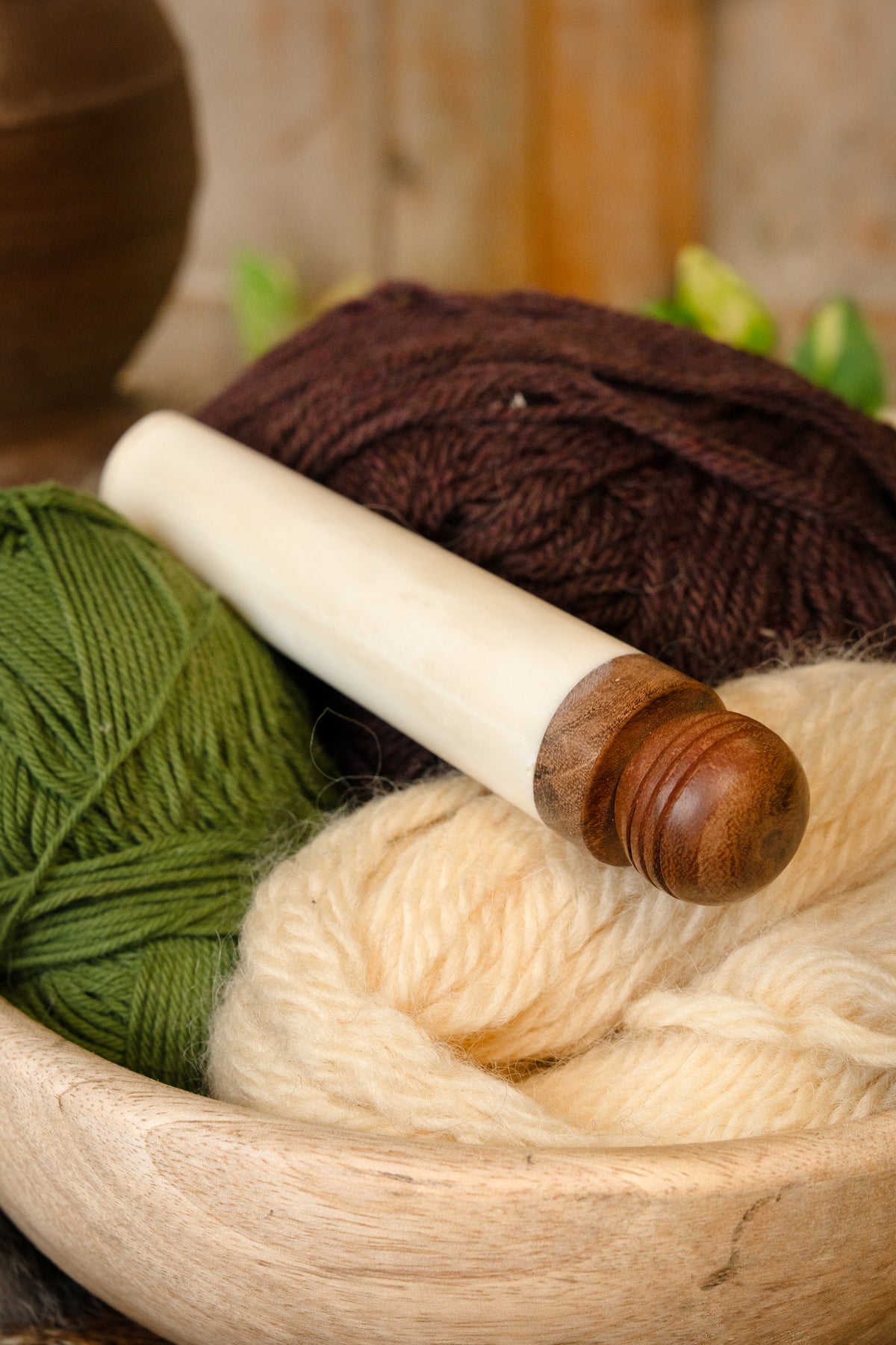 Medieval needle box bone