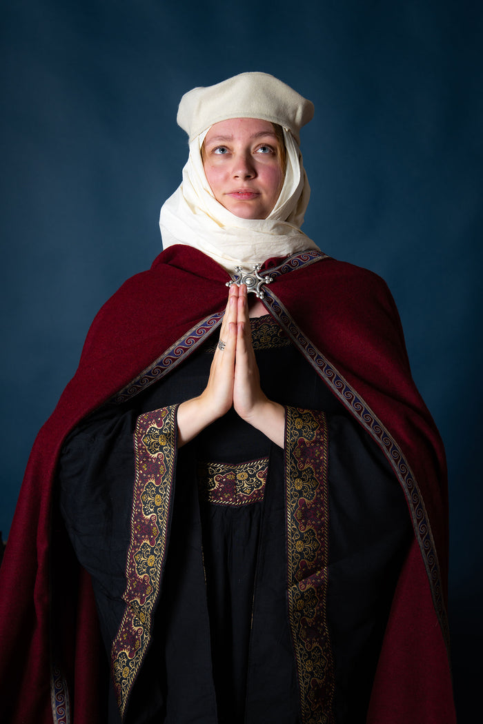 Bliaut Eleonora, zwart