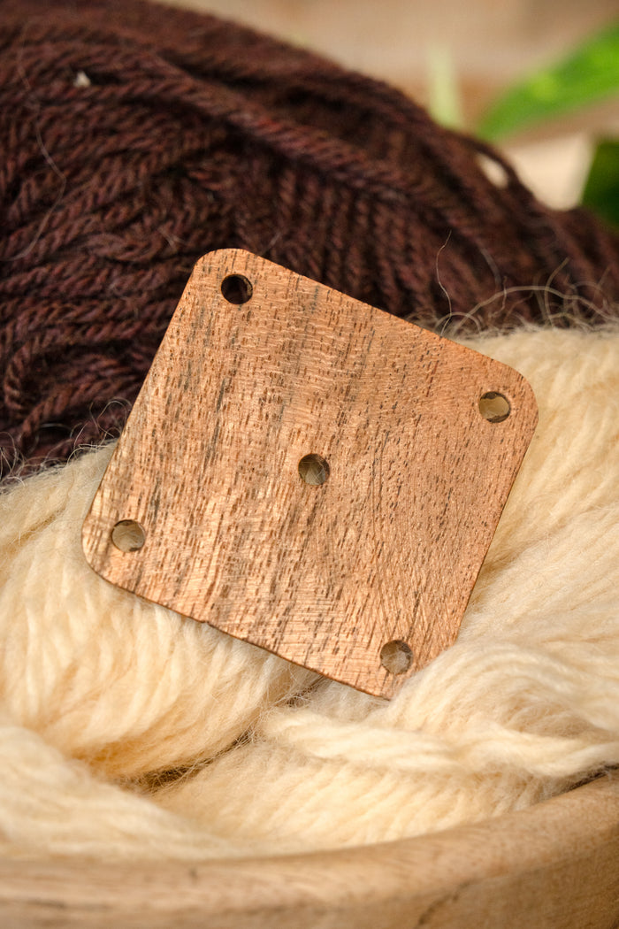 Houten weefkaartje