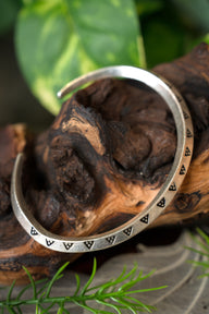 Viking money bracelet (sog), silvered bronze