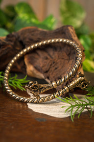 Viking upper arm band Haithabu, bronze