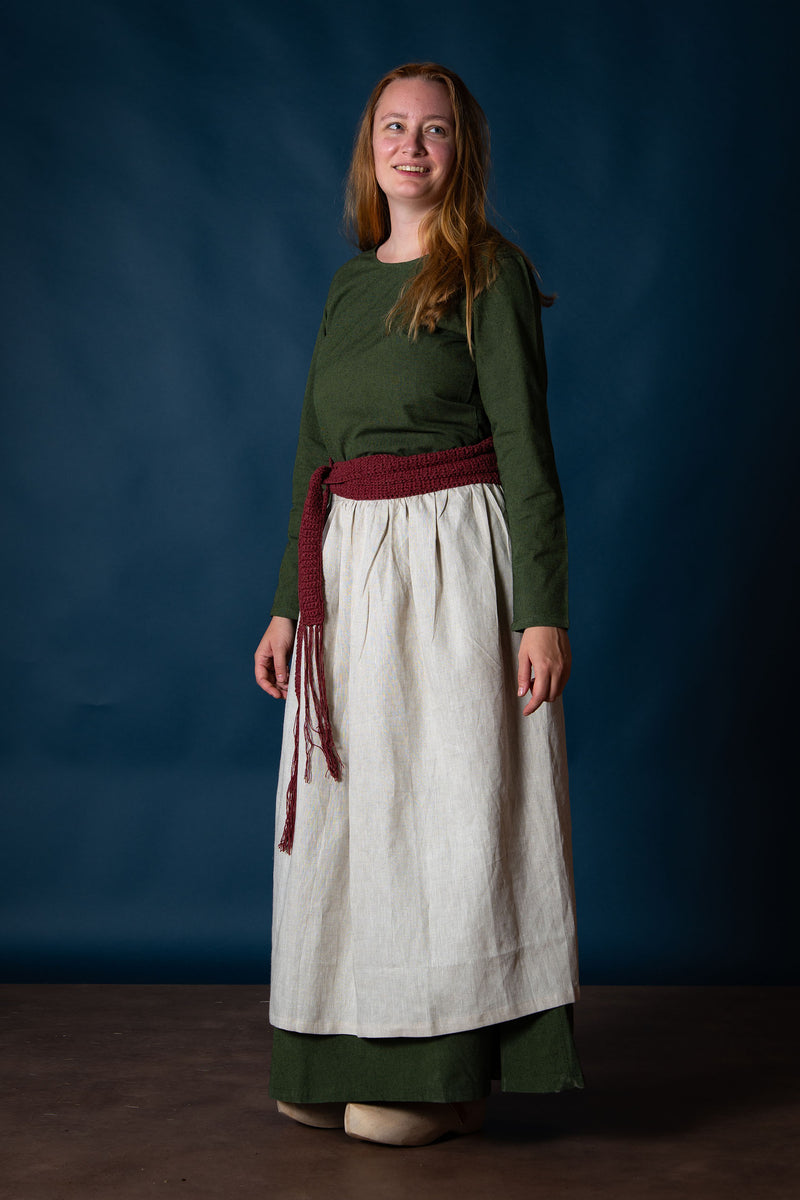 Robe médiévale Freya (vert)