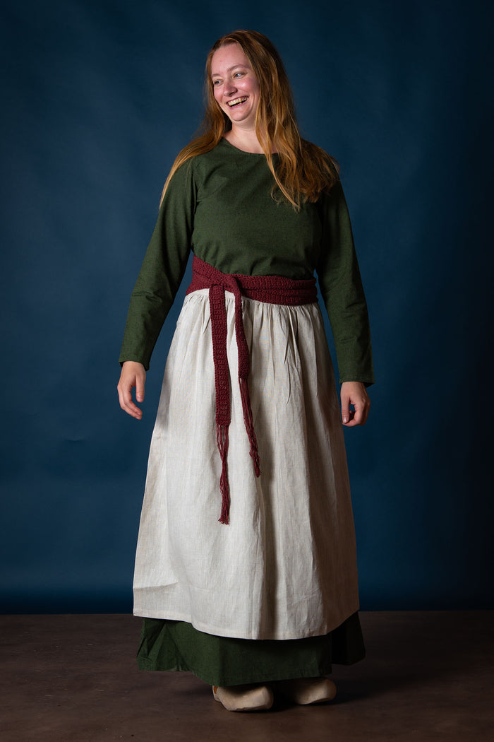 Middeleeuwse jurk Freya (groen)
