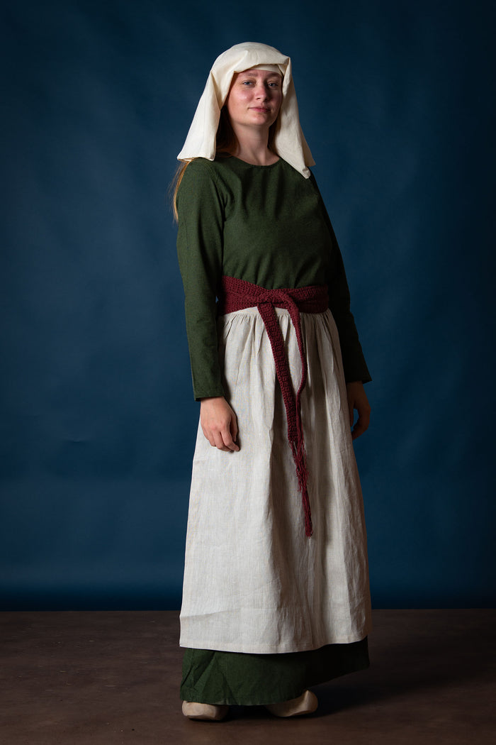 Middeleeuwse jurk Freya (groen)
