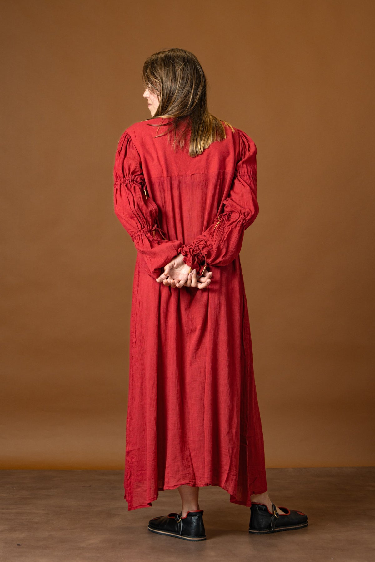 Renaissance dress Lucretia, red