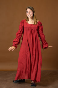 Renaissance dress Lucretia, red