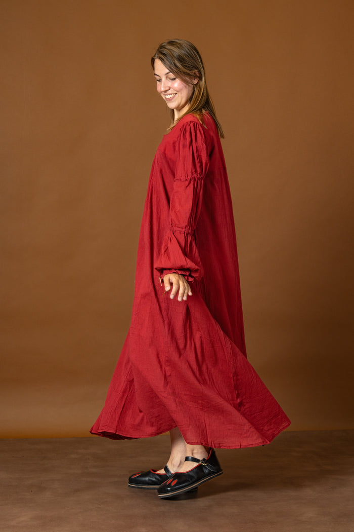 Renaissance dress Lucretia, red