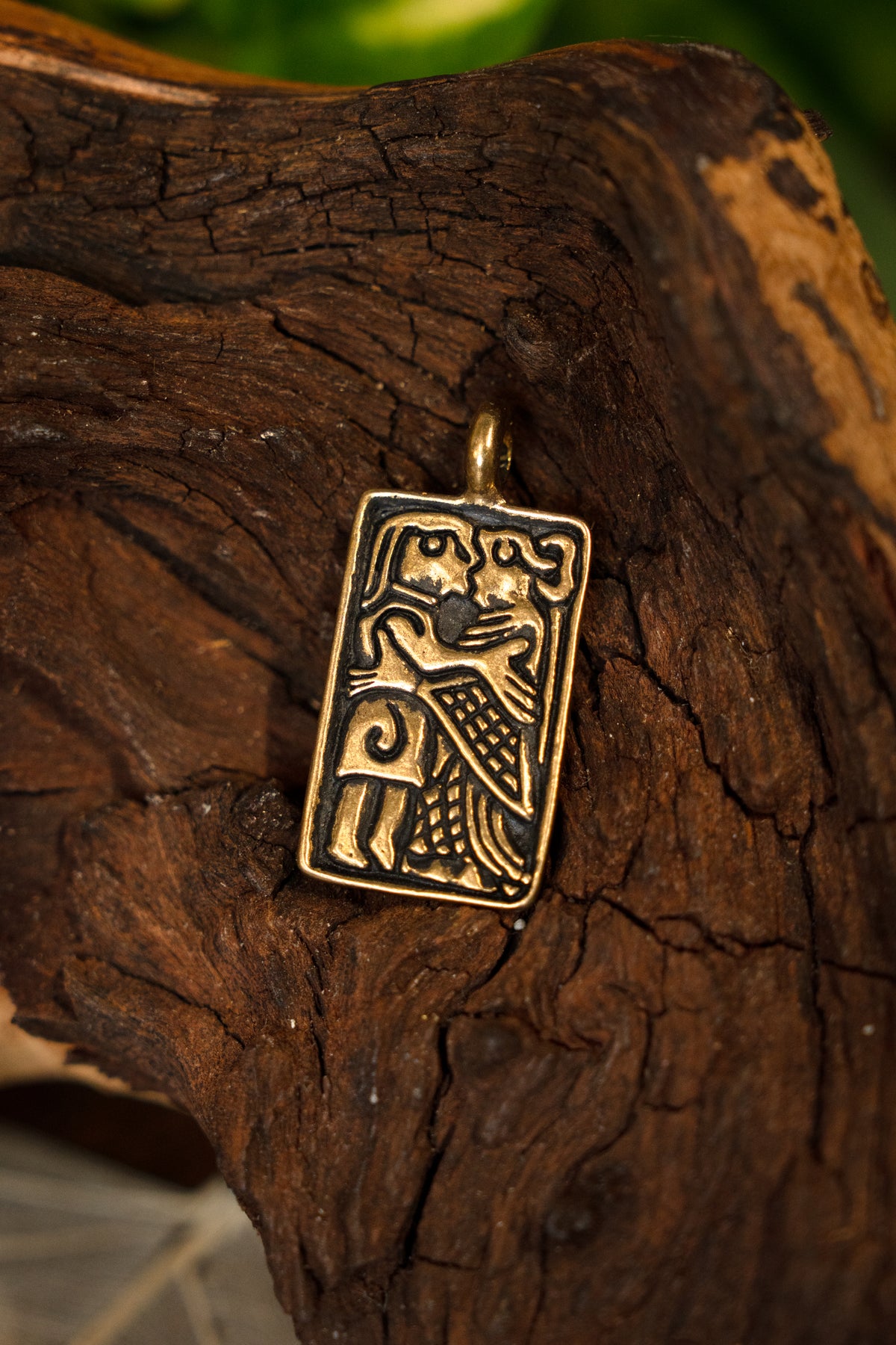 Amuleto d’amore del VI secolo, bronzo