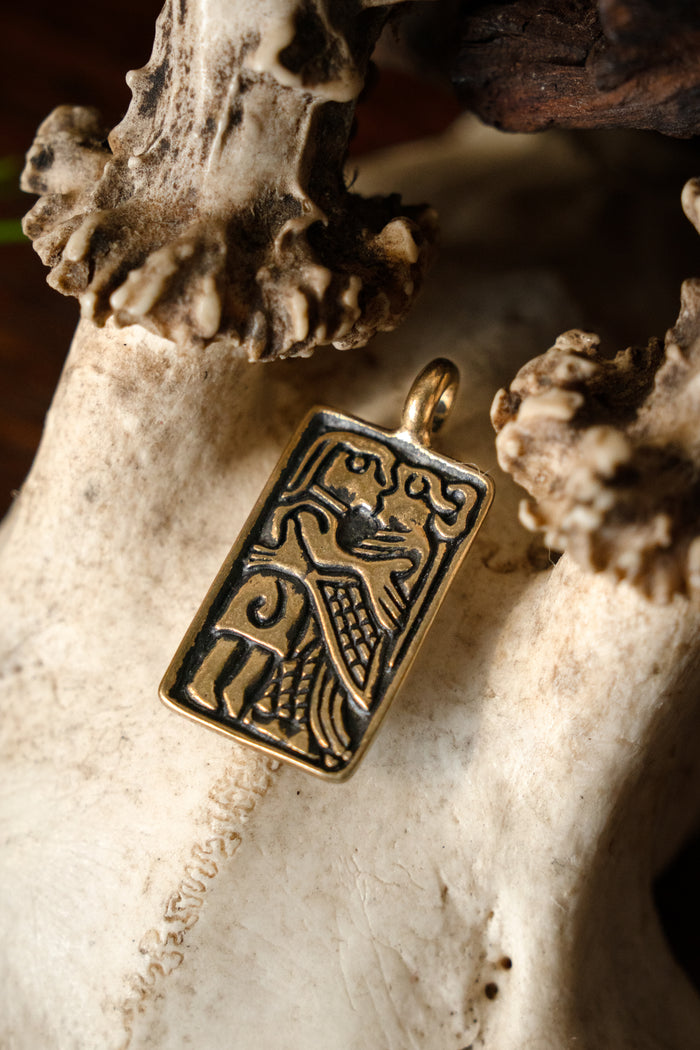 Amuleto d’amore del VI secolo, bronzo