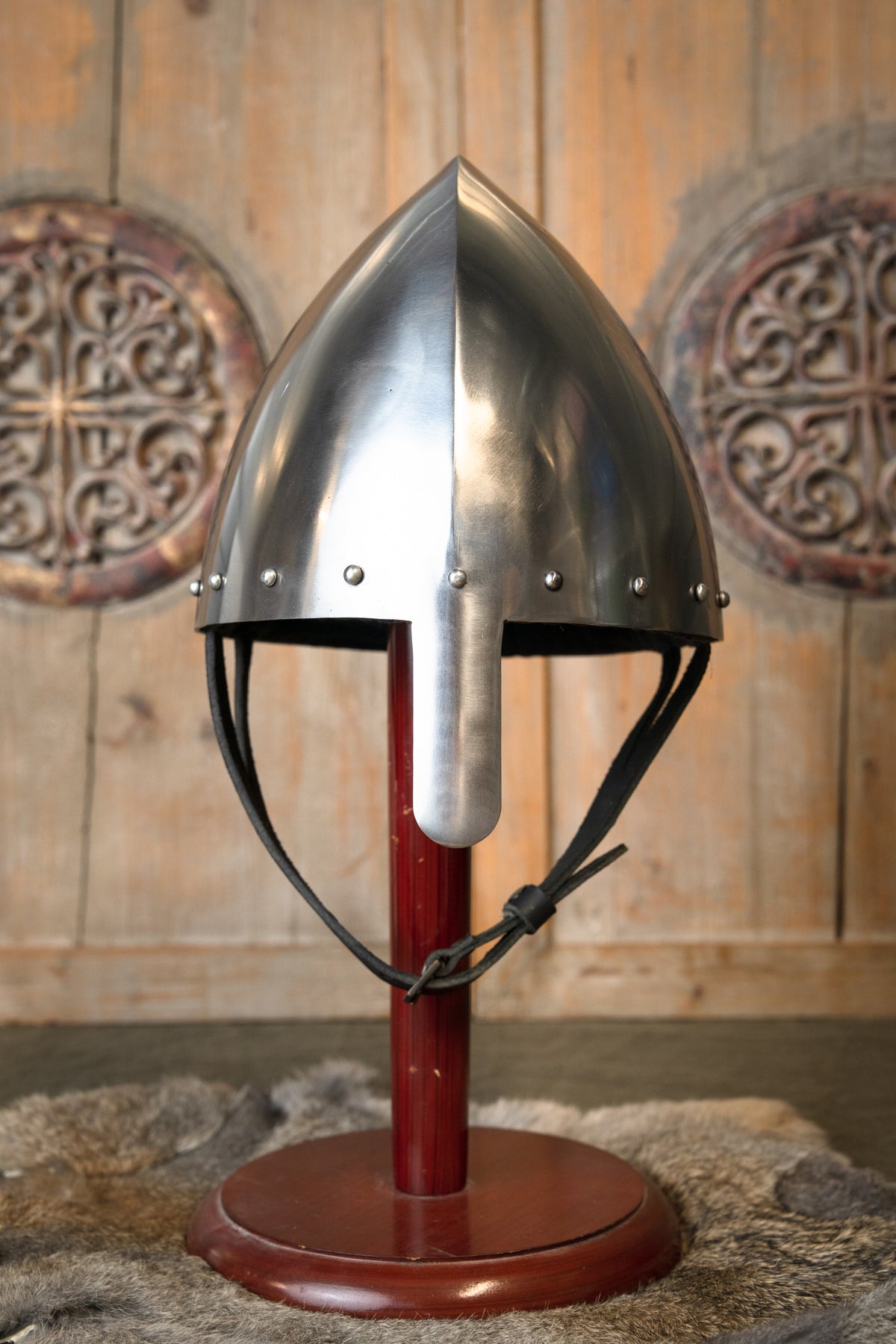 Nashelm aus dem 11. Jahrhundert, 2 mm (battle-ready)