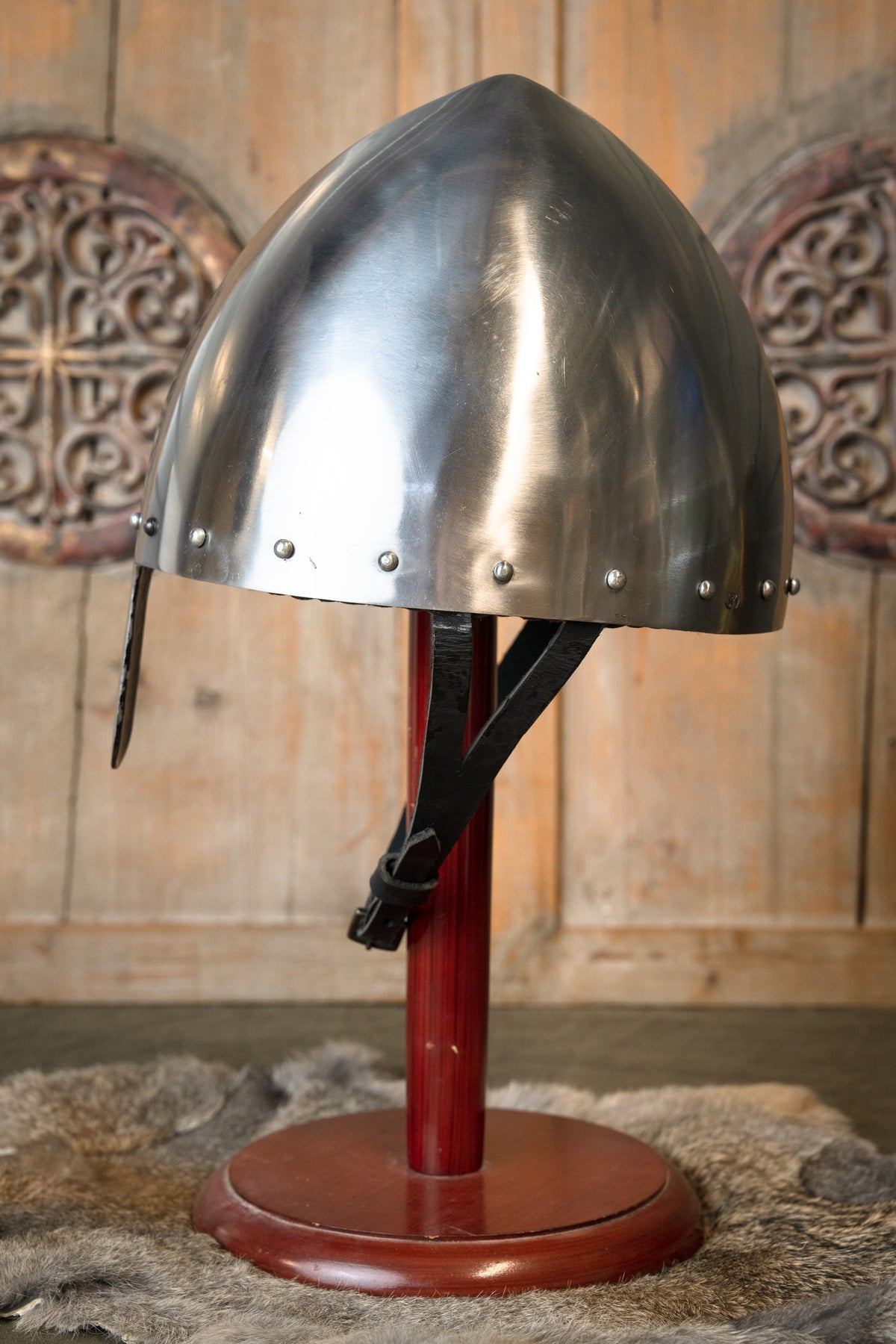 Nashelm aus dem 11. Jahrhundert, 2 mm (battle-ready)