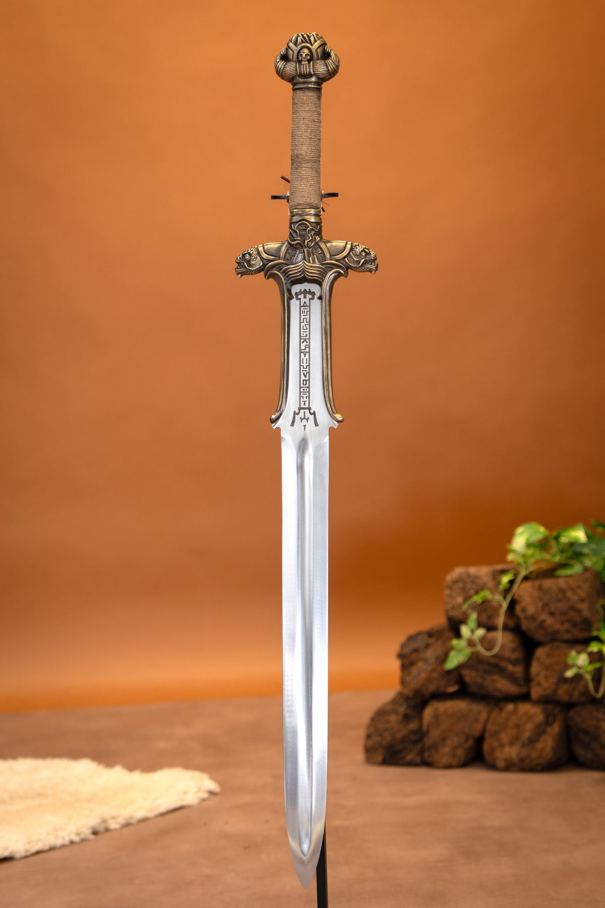 Conan Atlantean zwaard, semi-scherp
