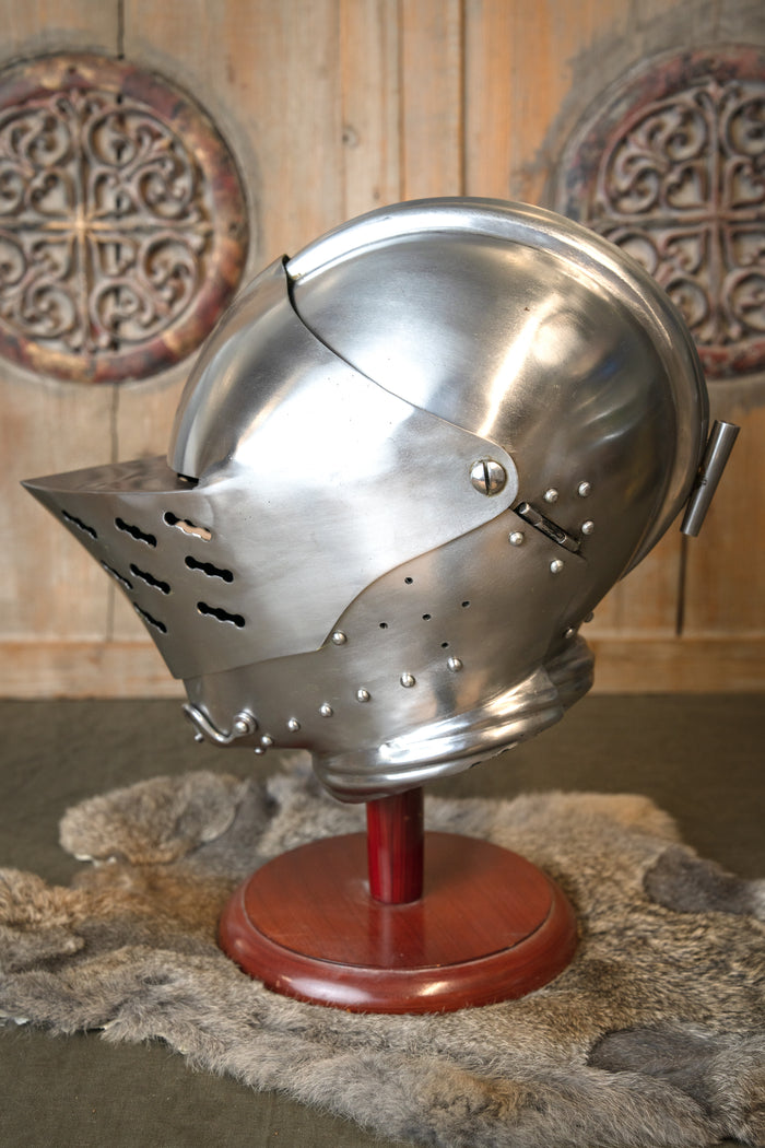 Armet alemán del siglo XVI, 1–1,2 mm