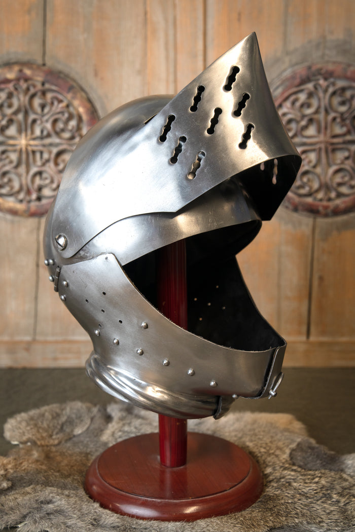 Armet alemán del siglo XVI, 1–1,2 mm