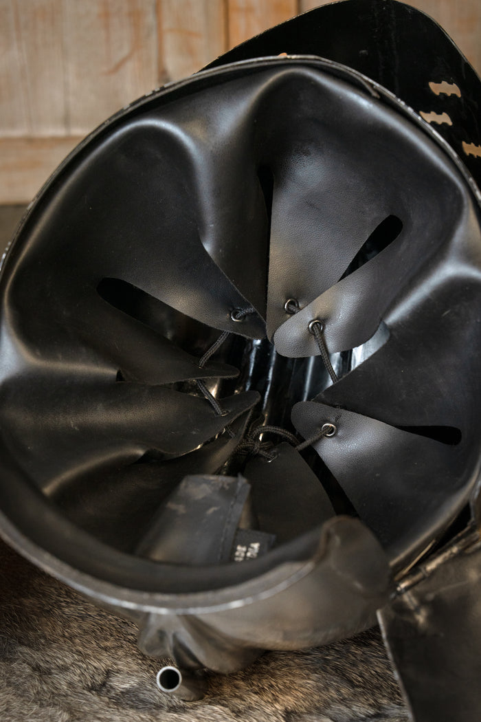 Armet alemán del siglo XVI, 1–1,2 mm