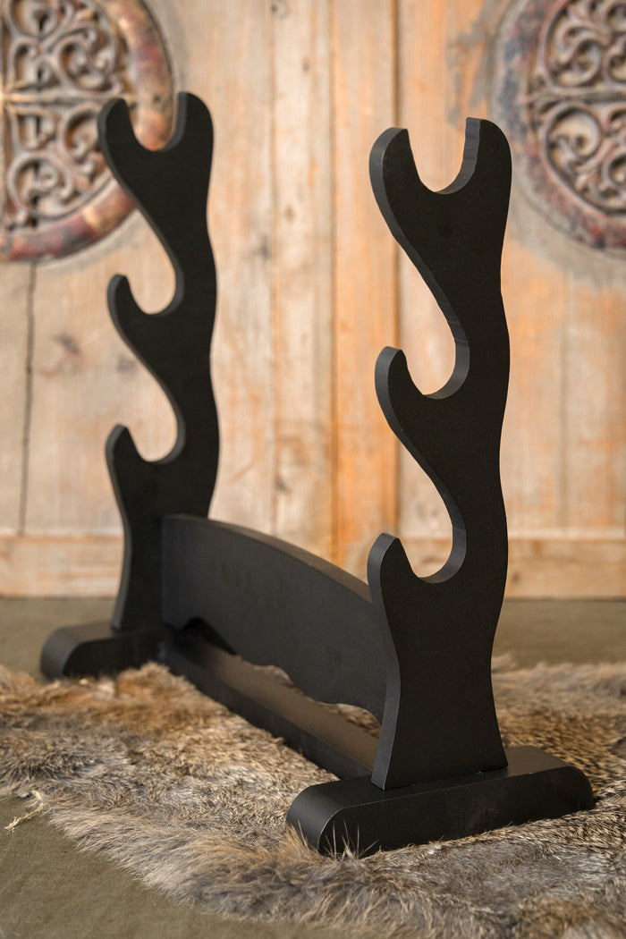 Soporte para tres espadas